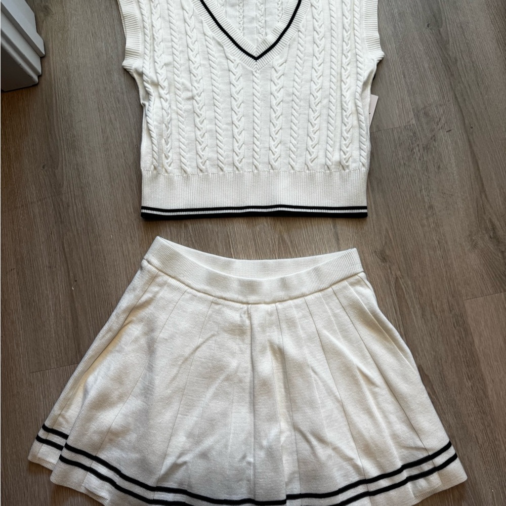 Sincerely Jules Cream Knit Set